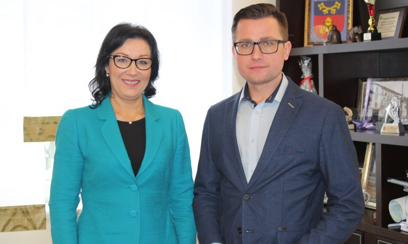 Wizyta Senator RP Małgorzaty Kopiczko w Starostwie Powiatowym w Kętrzynie