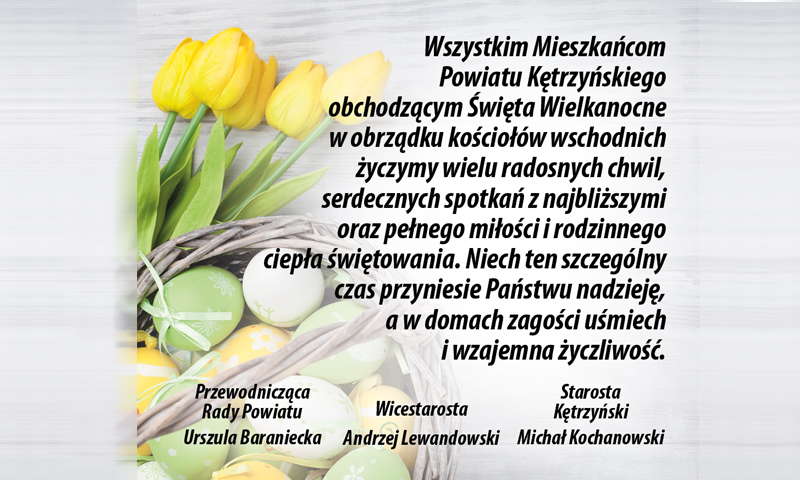 Życzenia Wielkanocne Wiernym Obrządku Wschodniego