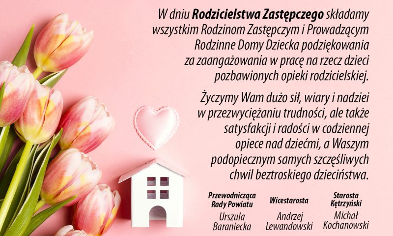 30 maja – Dzień Rodzicielstwa Zastępczego