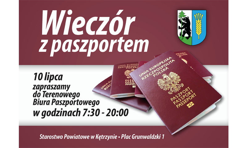 Zapraszamy na „Wieczór z paszportem”