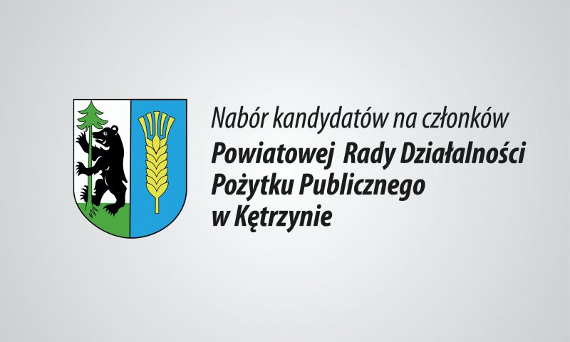 Zapraszamy do głosowania – Trwa nabór na członków Powiatowej Rady Działalności Pożytku Publicznego w Kętrzynie