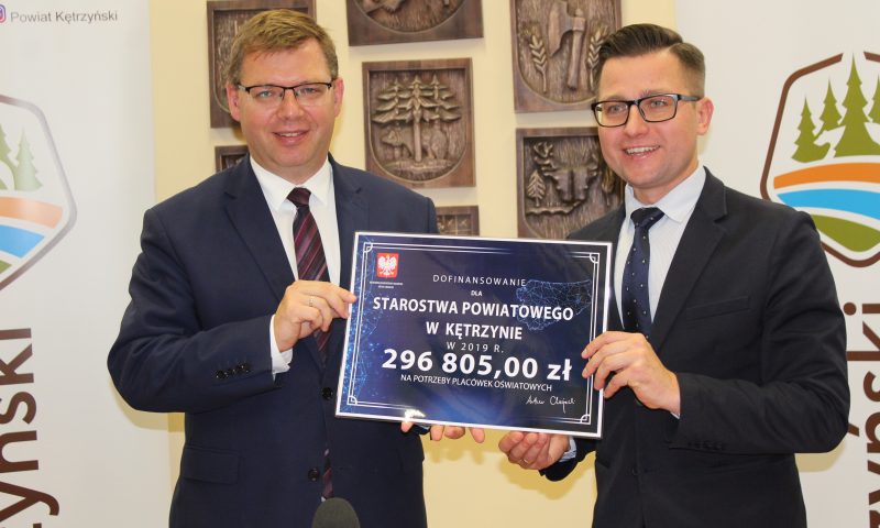 Kolejne promesy od Artura Chojeckiego Wojewody Warmińsko-Mazurskiego