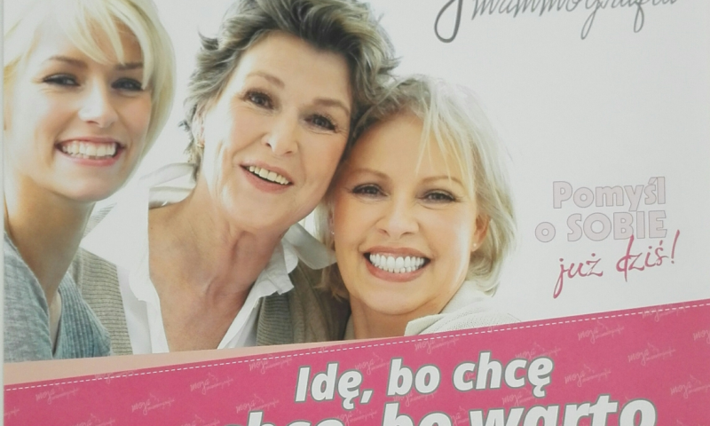 Zaproszenie na badania mammograficzne
