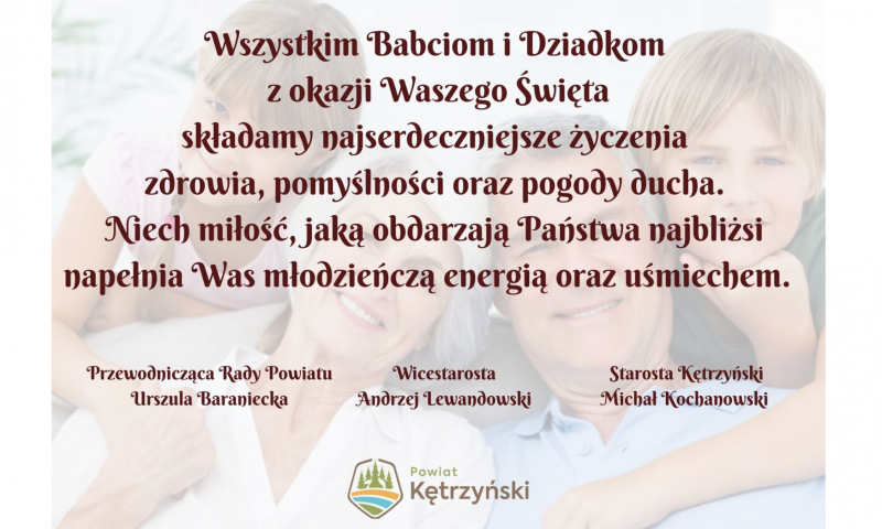Życzenia z okazji Dnia Babci i Dziadka