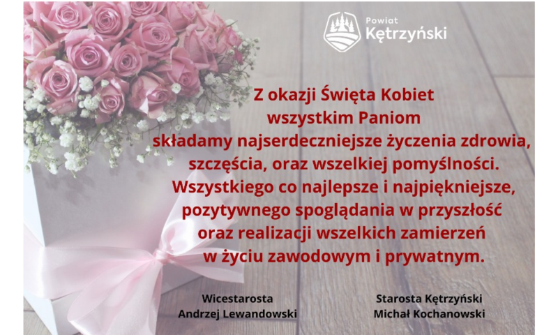 Życzenia z okazji Dnia Kobiet