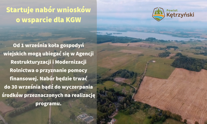 Startuje nabór wniosków o wsparcie dla KGW