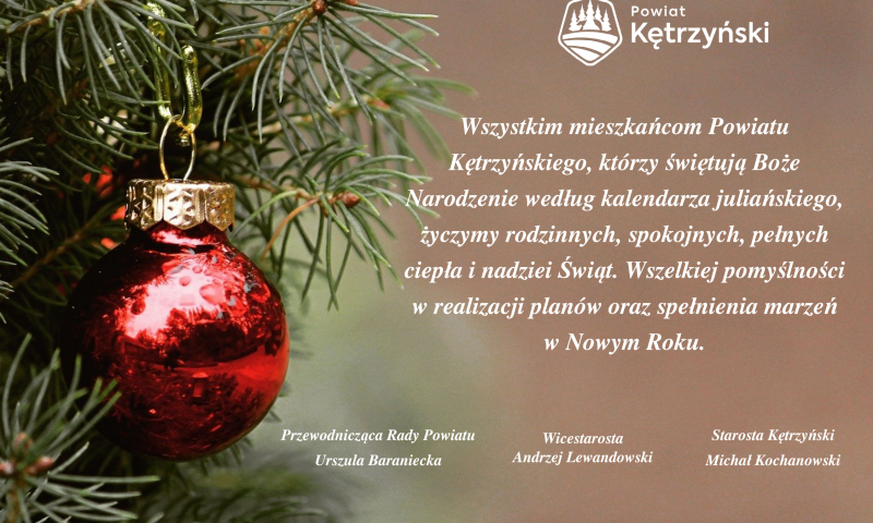 Życzenia Świąteczne dla Wiernych Obrządku Wschodniego