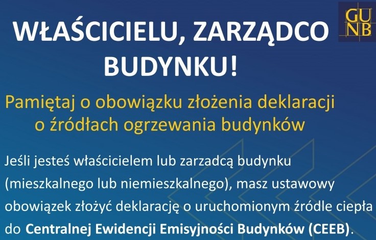 JAKIE ŹRÓDŁA CIEPŁA I SPALANIA PALIW MUSIMY ZGŁOSIĆ DO CEEB?