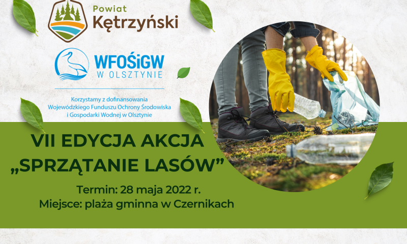 Zapraszamy do udziału w Akcji „Sprzątanie lasów”
