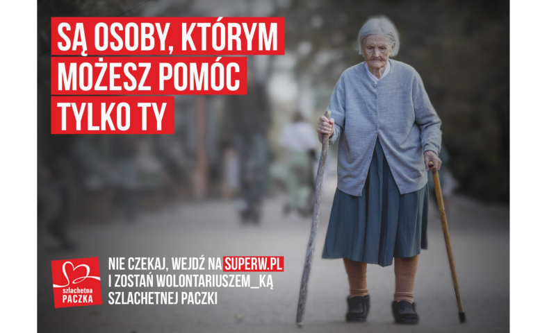 Zostań wolontariuszem „Szlachetnej Paczki”