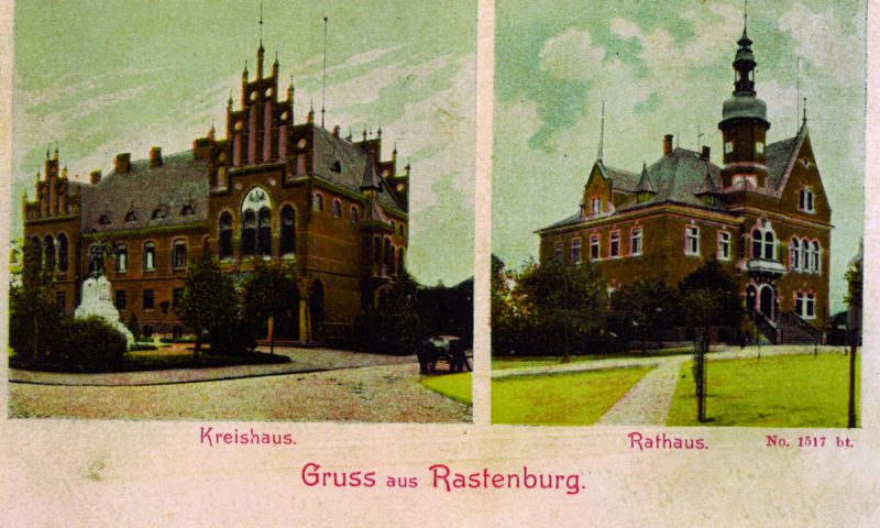 Historia ratusza i gmachu starostwa w Kętrzynie￼