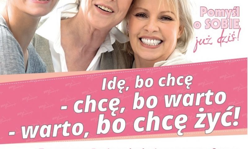 Zapraszamy na bezpłatne BADANIA MAMMOGRAFICZNE!!!
