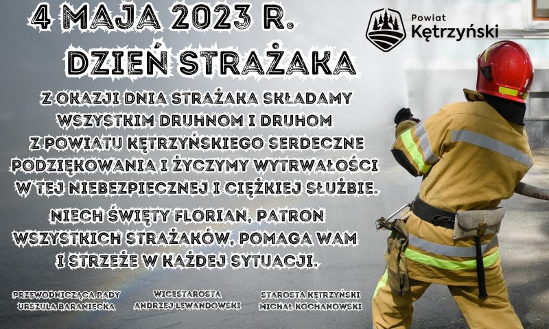 Życzenia z okazji Dnia Strażaka