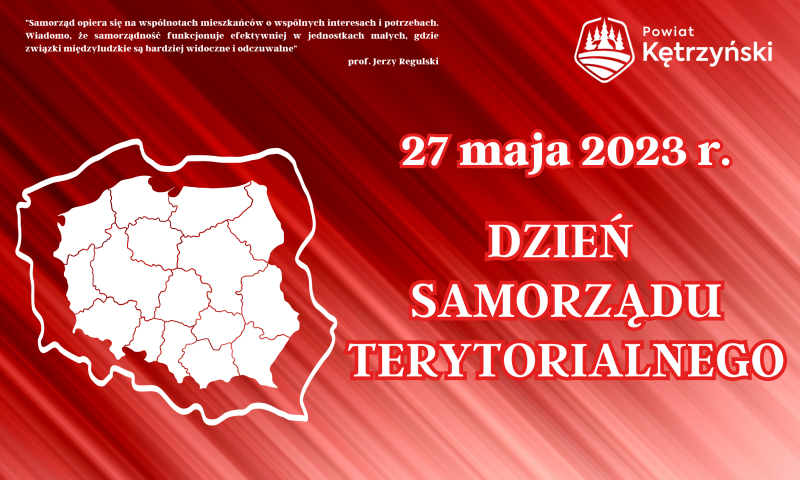 Życzenia na Dzień Samorządu Terytorialnego i Dzień Pracownika Samorządowego