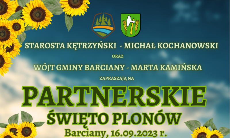 Zapraszamy na Dożynki Powiatowo – Gminne