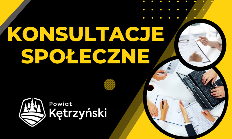 OGŁOSZENIE O ROZPOCZĘCIU KONSULTACJI SPOŁECZNYCH