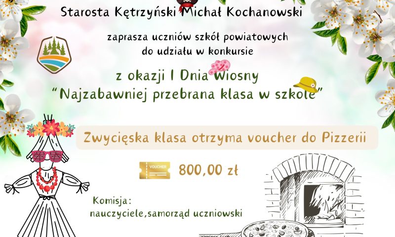 Konkurs z okazji I Dnia Wiosny