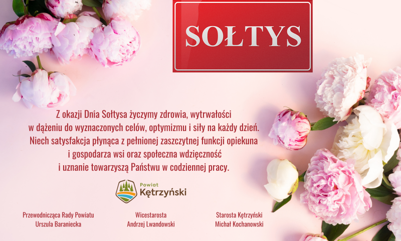 Życzenia na Dzień Sołtysa