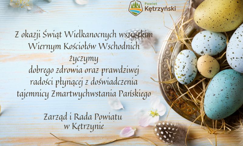 ŻYCZENIA WIELKANOCNE DLA WIERNYCH OBRZĄDKU WSCHODNIEGO