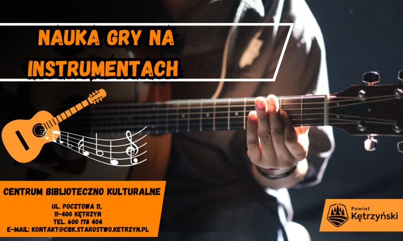 Nabór na zajęcia nauki gry na instrumentach muzycznych